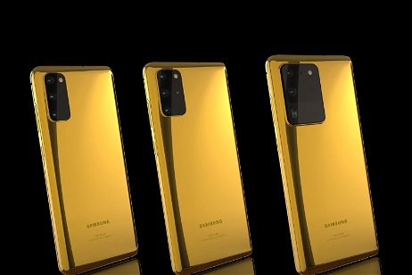 Si estás dispuesto a gastarte 4000 dólares, este Samsung Gaalxy S20 bañado en oro puede ser tuyo