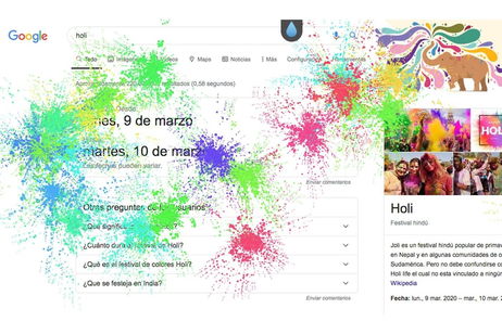 Solo hoy y mañana podrás ver un divertidísimo y colorido huevo de pascua en Google Solo hoy y mañana podrás ver un divertidísimo y colorido huevo de pascua en Google