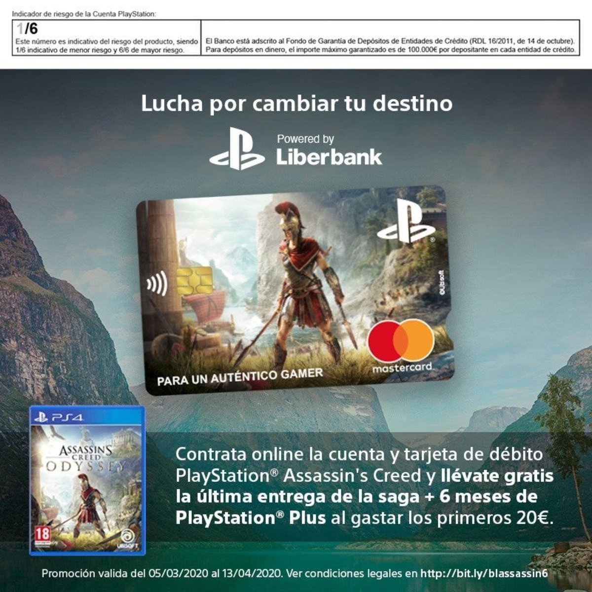 La tarjeta PlayStation te regala ahora Assassin's Creed Odyssey, y más!