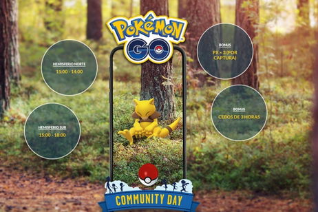 Pokémon GO anuncia que Abra protagonizará el Día de la Comunidad de marzo