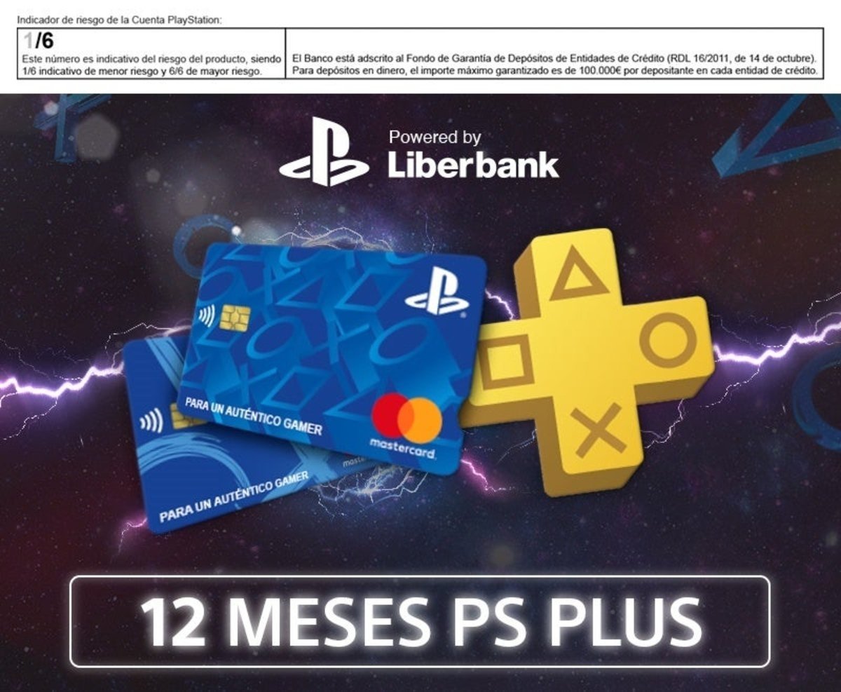 promo liberbank tarjeta playstation abril 2020