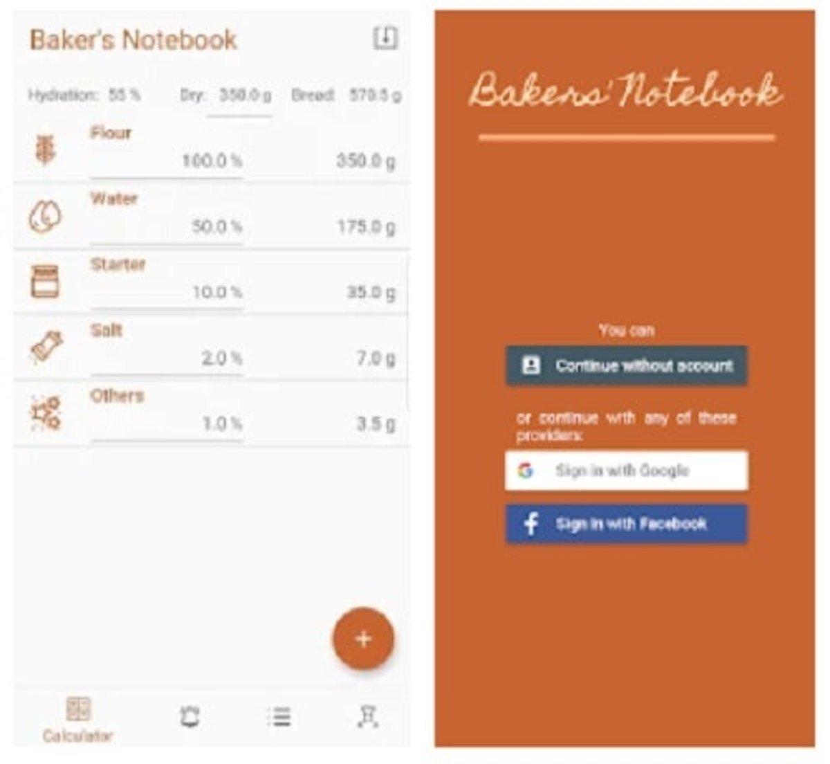 App Bakers' Notebook