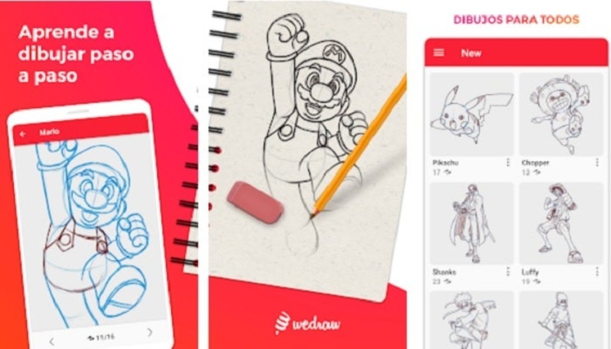 App WeDraw, dibujo para niños