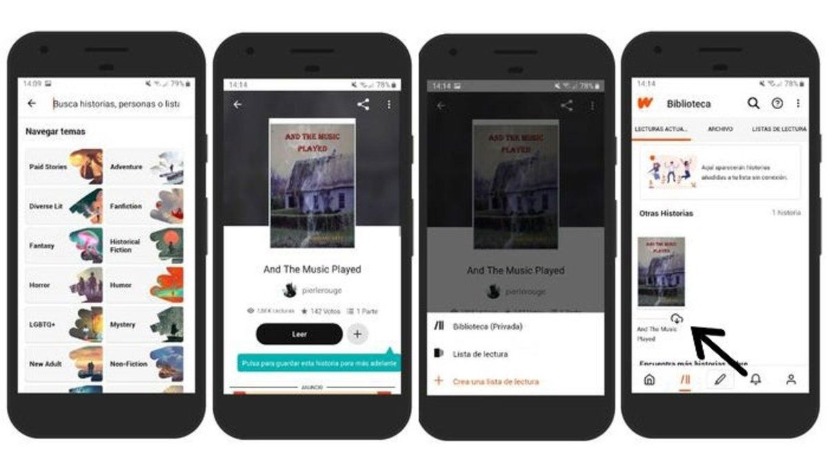 Cómo Descargar Los Libros De Wattpad En Android