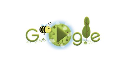 Google tiene un nuevo Doodle para celebrar el Día de la Tierra, y es un juego la mar de adictivo