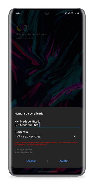 Cómo instalar un certificado digital de la FNMT en móvil u ordenador