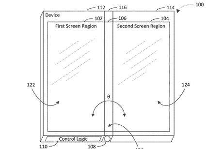 Microsoft propone en una patente cómo serán las pantallas plegables del futuro: un tercer panel para cubrir la bisagra Microsoft propone en una patente cómo serán las pantallas plegables del futuro: un tercer panel para cubrir la bisagra