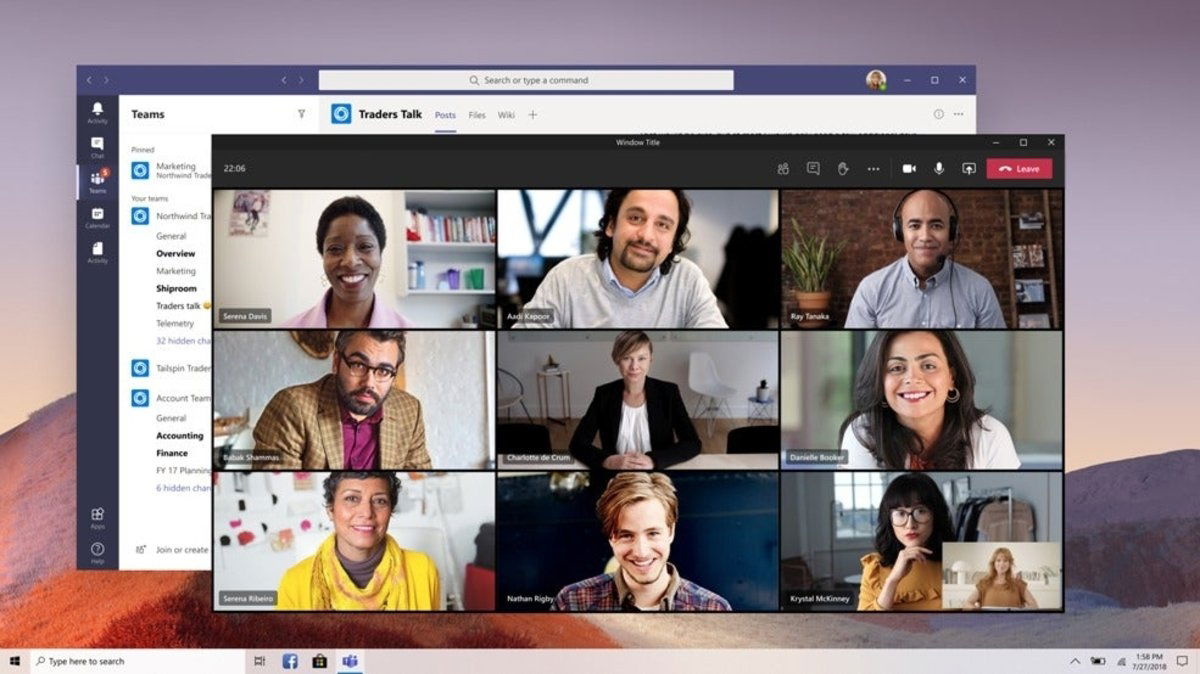 Videollamada de Microsoft Teams