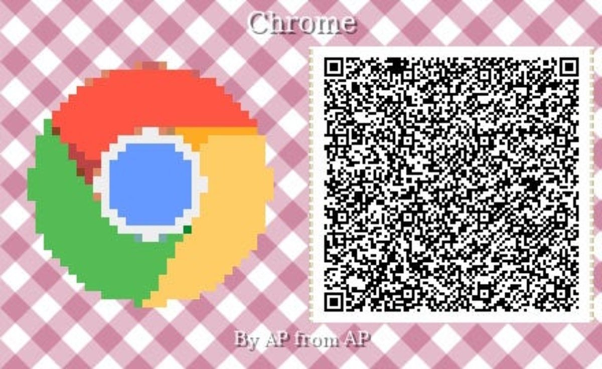 Chrome Logo Animal Crossing