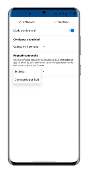 Así puedes crear y abrir correos electrónicos confidenciales en Gmail desde tu móvil