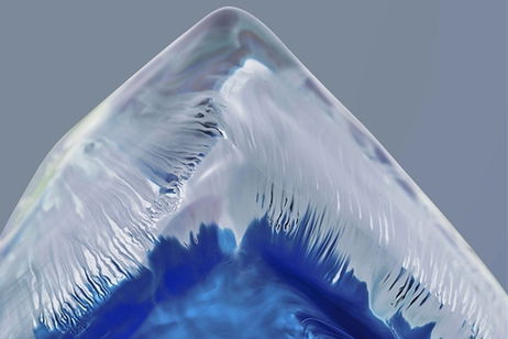 Los fondos de pantalla de los Huawei P40 no son renders, son fotografías reales de hielo Los fondos de pantalla de los Huawei P40 no son renders, son fotografías reales de hielo