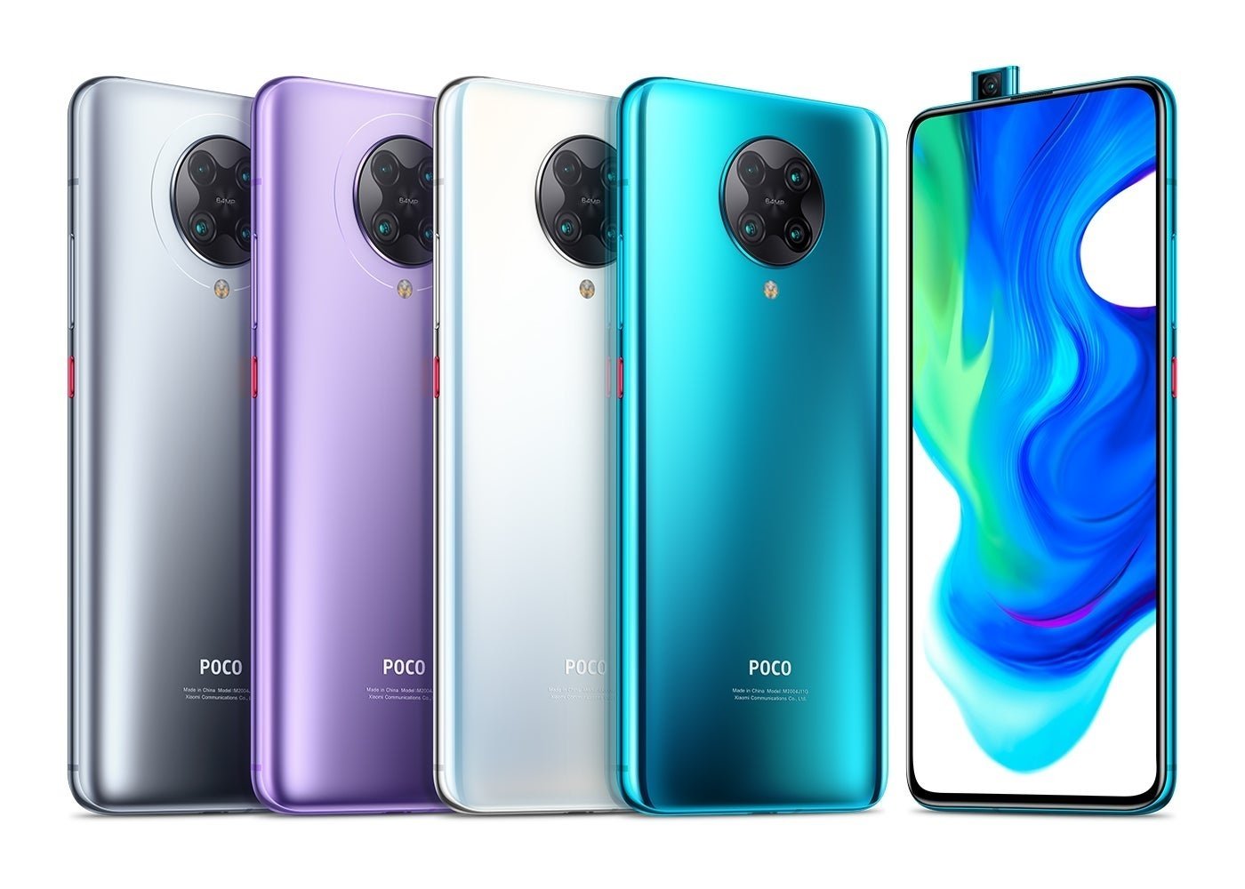 POCO F2 Pro, colores