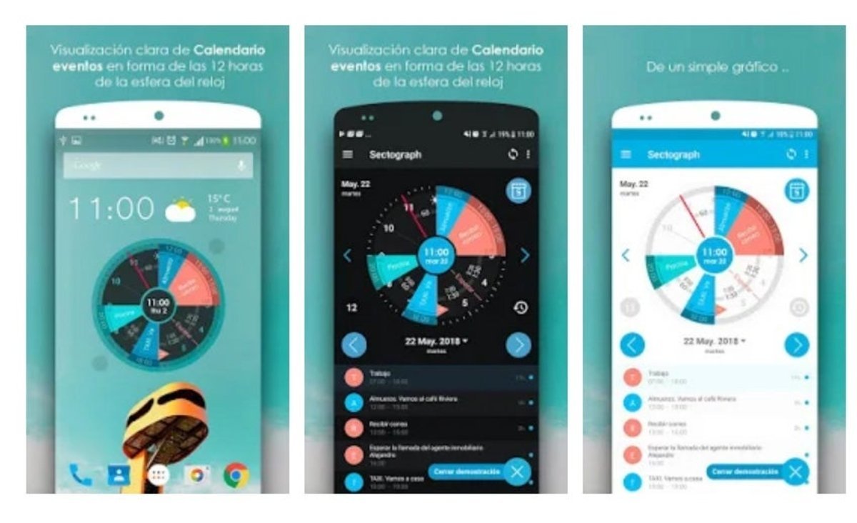 Planificador y calendario app Android
