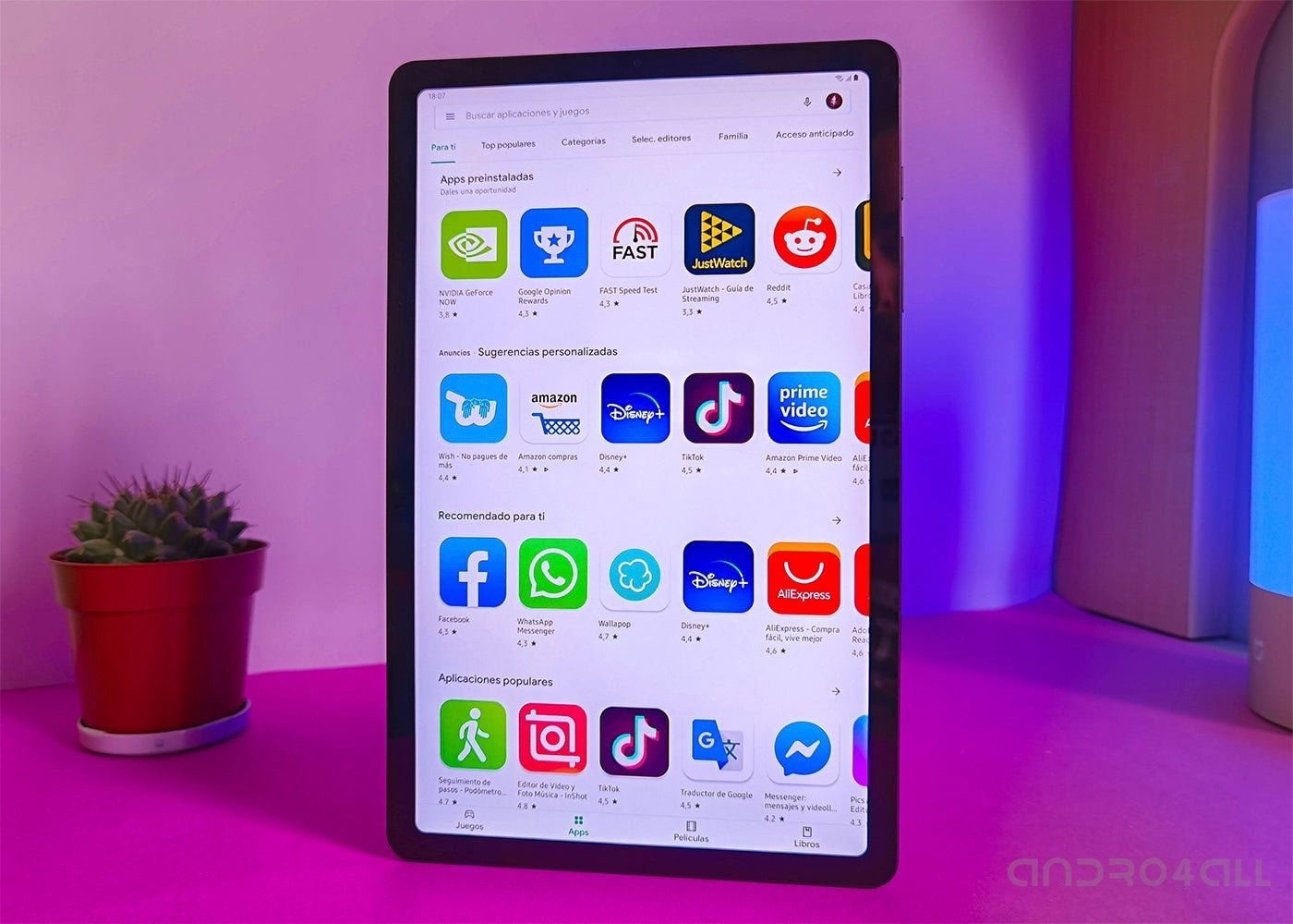 Samsung Galaxy Tab S6 Lite google play