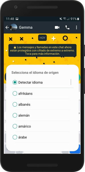 Cómo traducir tus mensajes de WhatsApp automáticamente