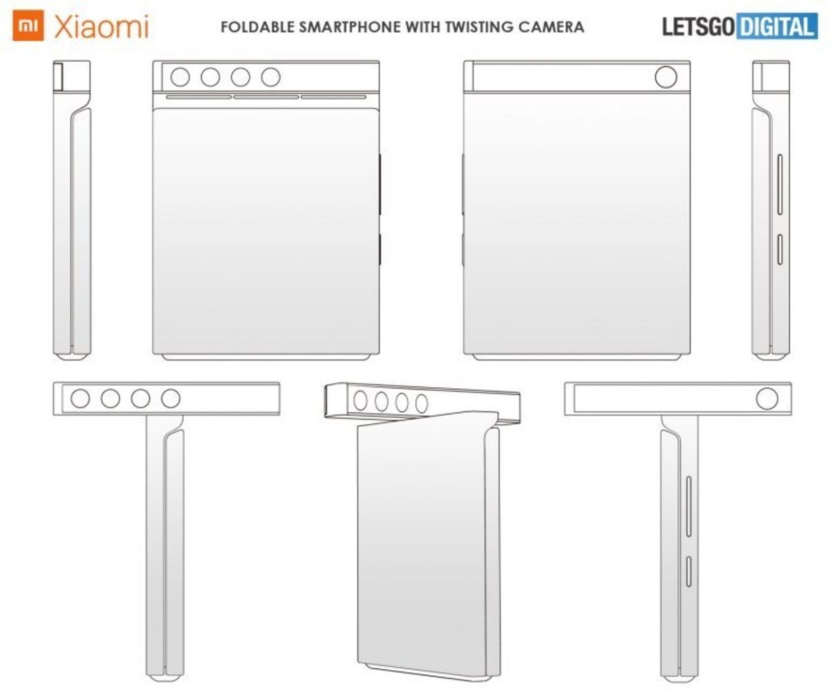 Xiaomi plegable patente