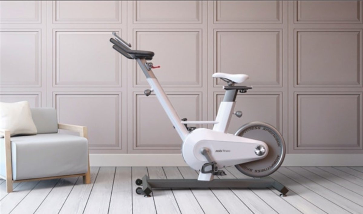 Mobi Fitness Galaxy: la bici estática Xiaomi es buena, bonita y algo cara