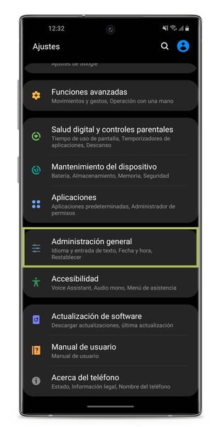 Cómo formatear el Samsung Galaxy Note10 para dejarlo con los valores de fábrica