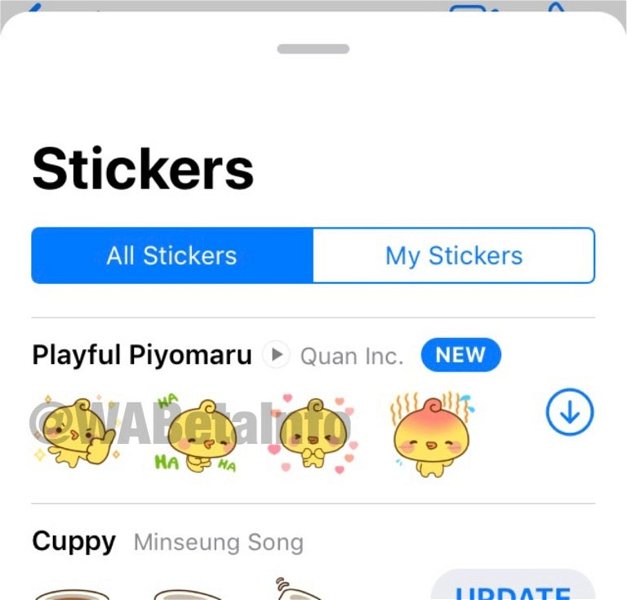 WhatsApp publica su primer pack oficial de stickers animados