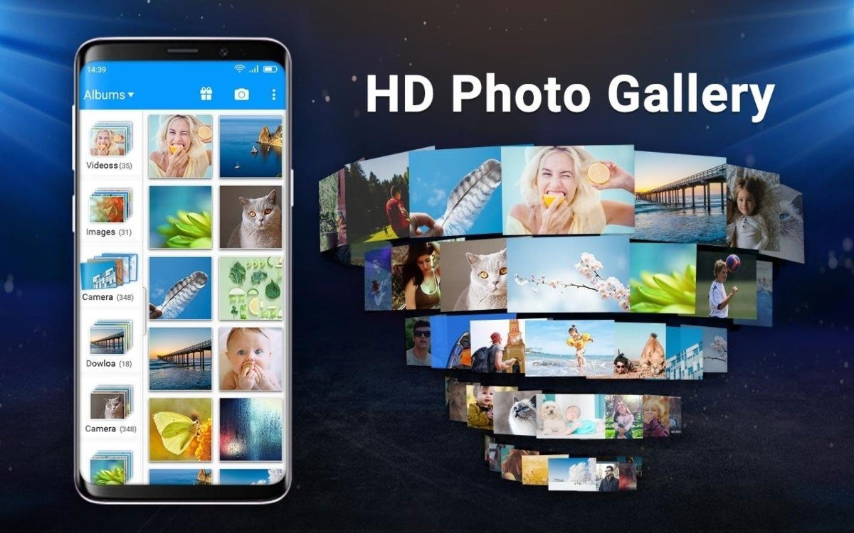 App Galería de fotos y álbum