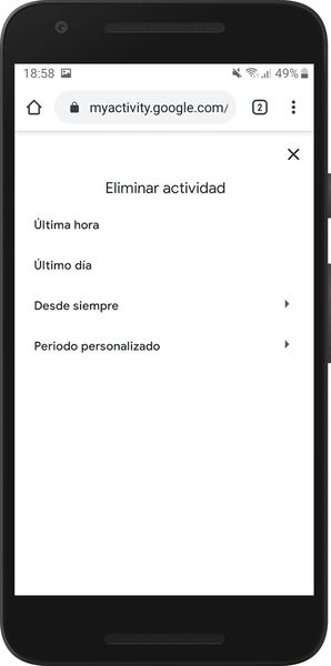 Truco: cómo crear un "botón del pánico" en tu Android que borre todo tu historial de navegación