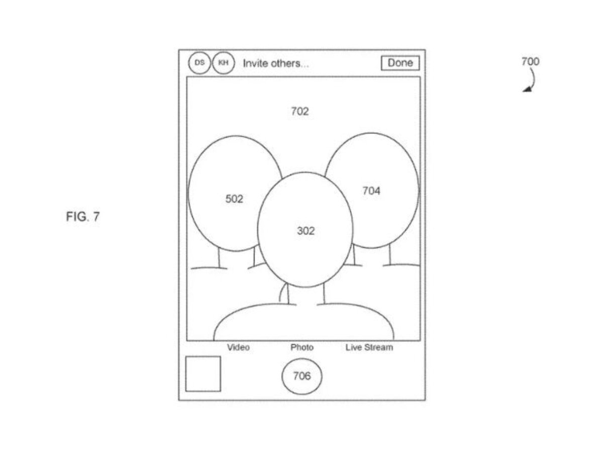 Patente Apple selfie