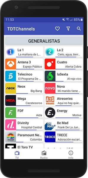 Las mejores apps para ver la TV online