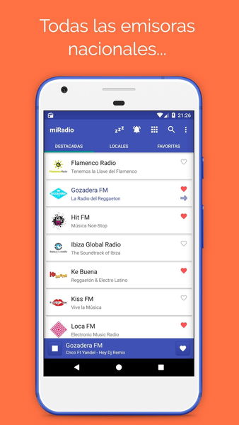 Las mejores aplicaciones Android para escuchar la radio