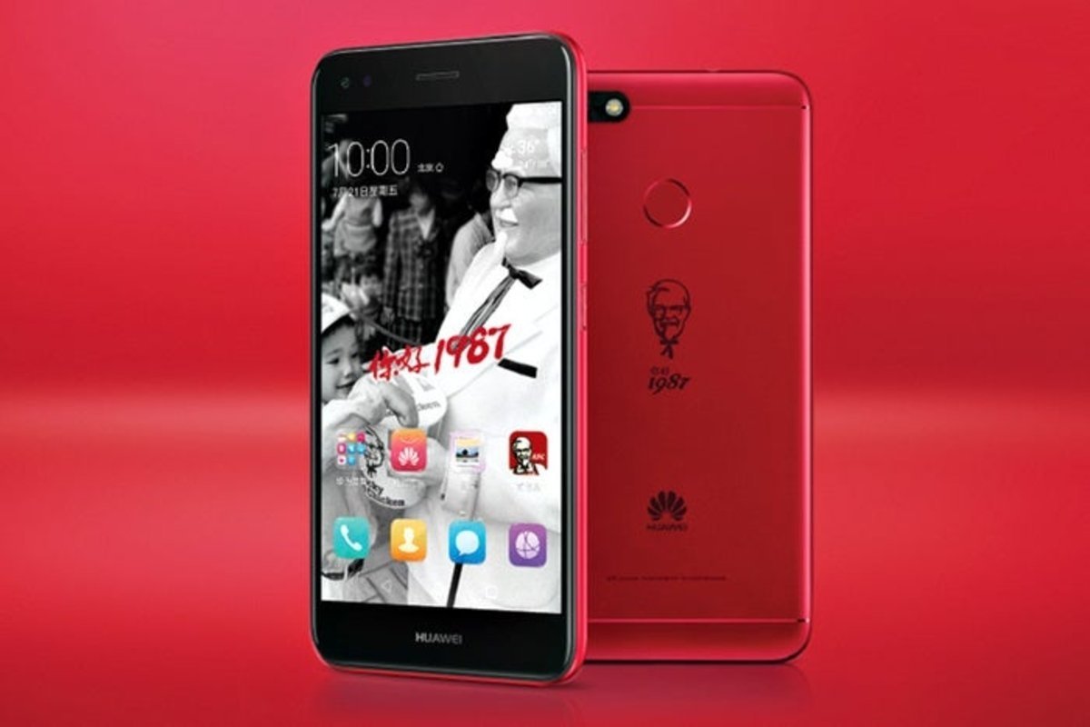 Huawei Enjoy 7 Plus Edición KFC