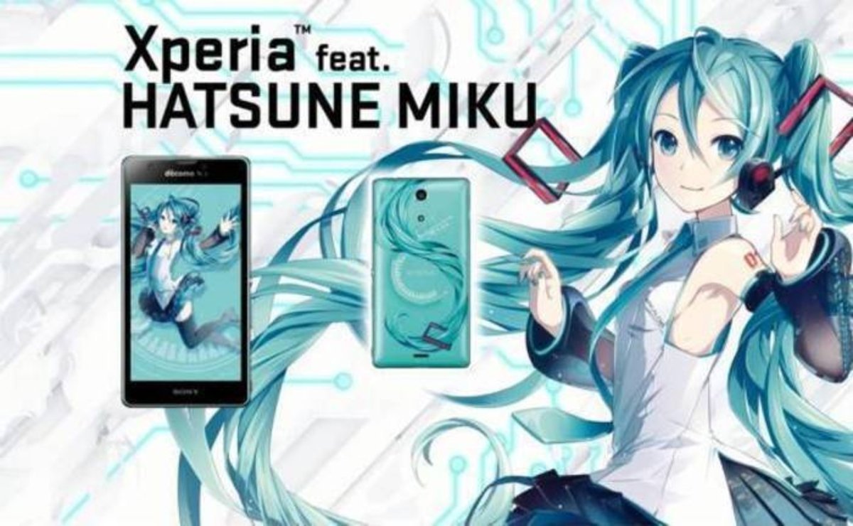 Sony Xperia SO-04E Hatsune Miku Limited Edition