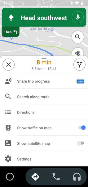 La versión de Android Auto para móviles es ahora aún mejor