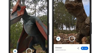 Cómo ver dinosaurios en 3D en Google