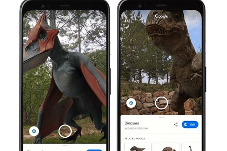 Cómo ver dinosaurios en 3D en Google