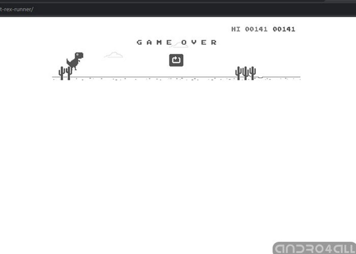 Cómo jugar al dinosaurio de Google con conexión a internet desde GitHub
