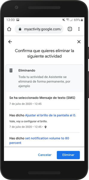 Cómo borrar todo lo que le has dicho a Google Assistant, Alexa o Siri