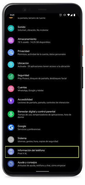 Cómo añadir información de emergencia en un móvil Android, y para qué sirve