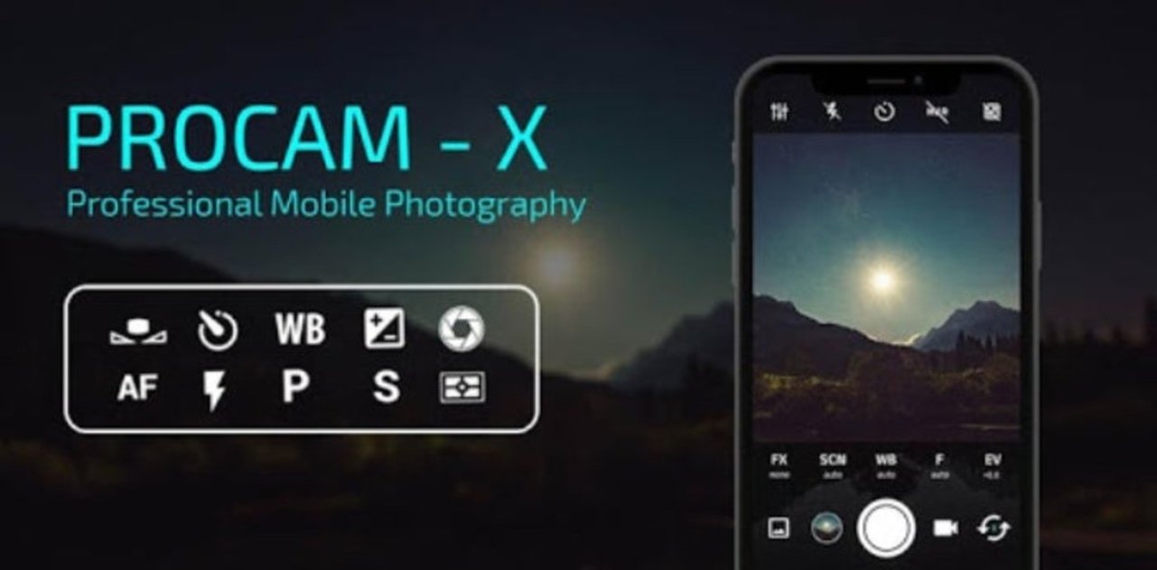 ProCam X para Android