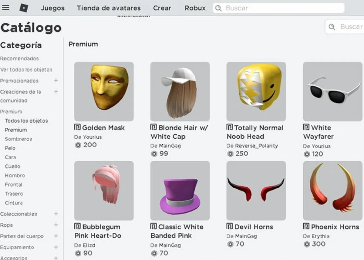 Ventajas de suscribirse en Roblox Premium