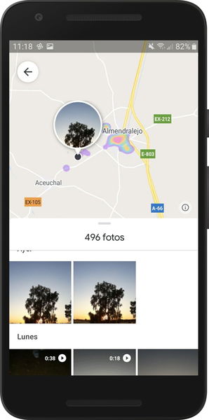 Truco para Google Fotos: cómo ver todas tus fotos en un mapa de calor geolocalizado