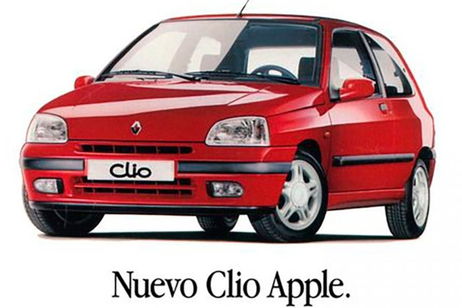 Renault Clio Apple: nadie lo recuerda pero Apple tuvo su propio coche en 1996 Renault Clio Apple: nadie lo recuerda pero Apple tuvo su propio coche en 1996