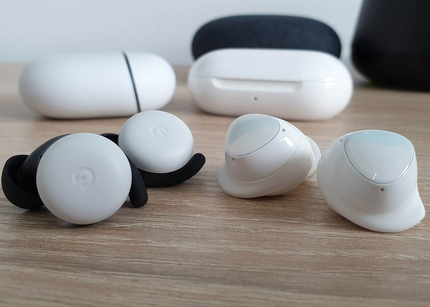  Google Pixel Buds A-Series - Auriculares inalámbricos -  Auriculares con Bluetooth - Claramente blanco