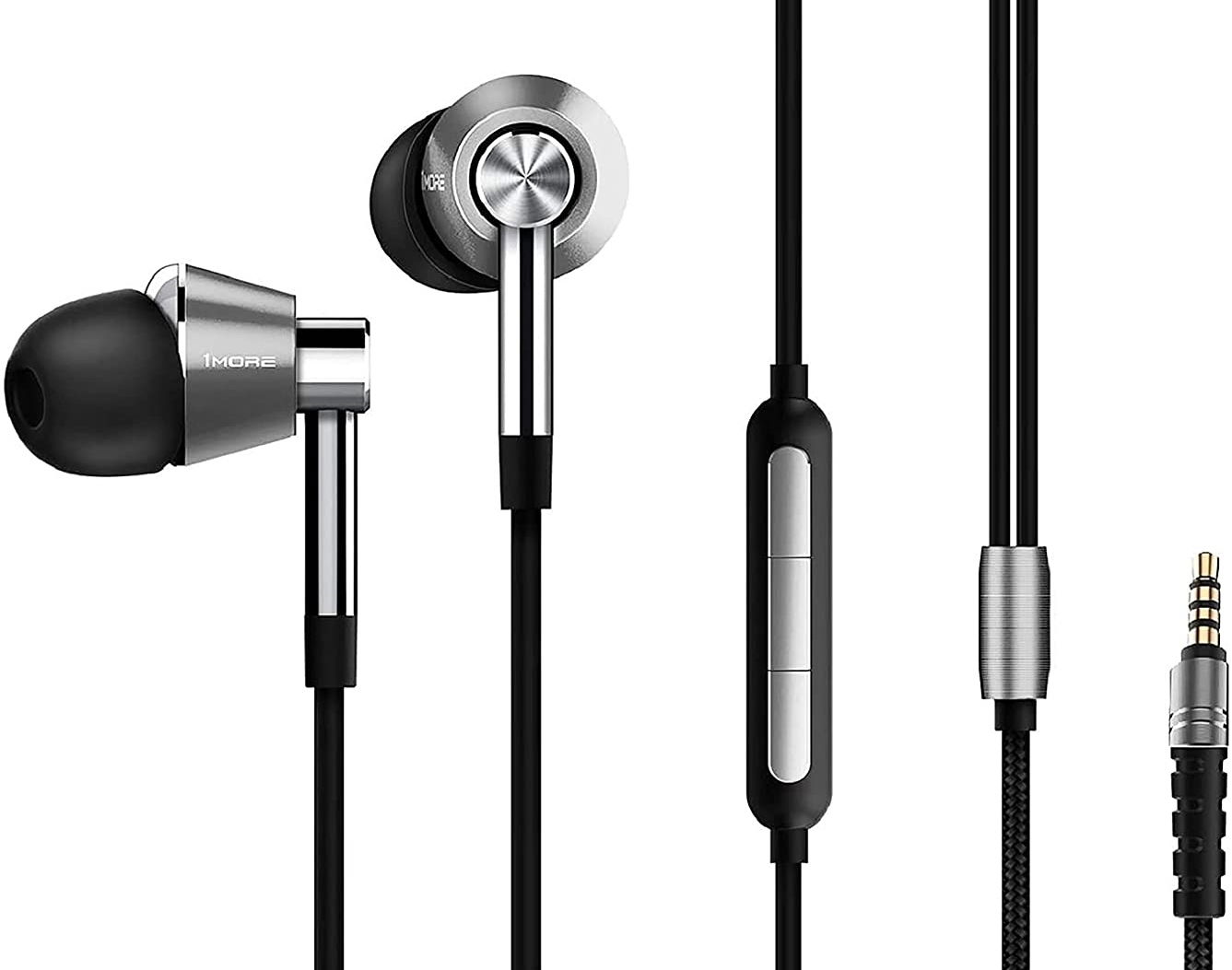 Auriculares Xiaomi Mi In-Ear Headphones Basic Plata - Auriculares in ear  cable con micrófono - Los mejores precios