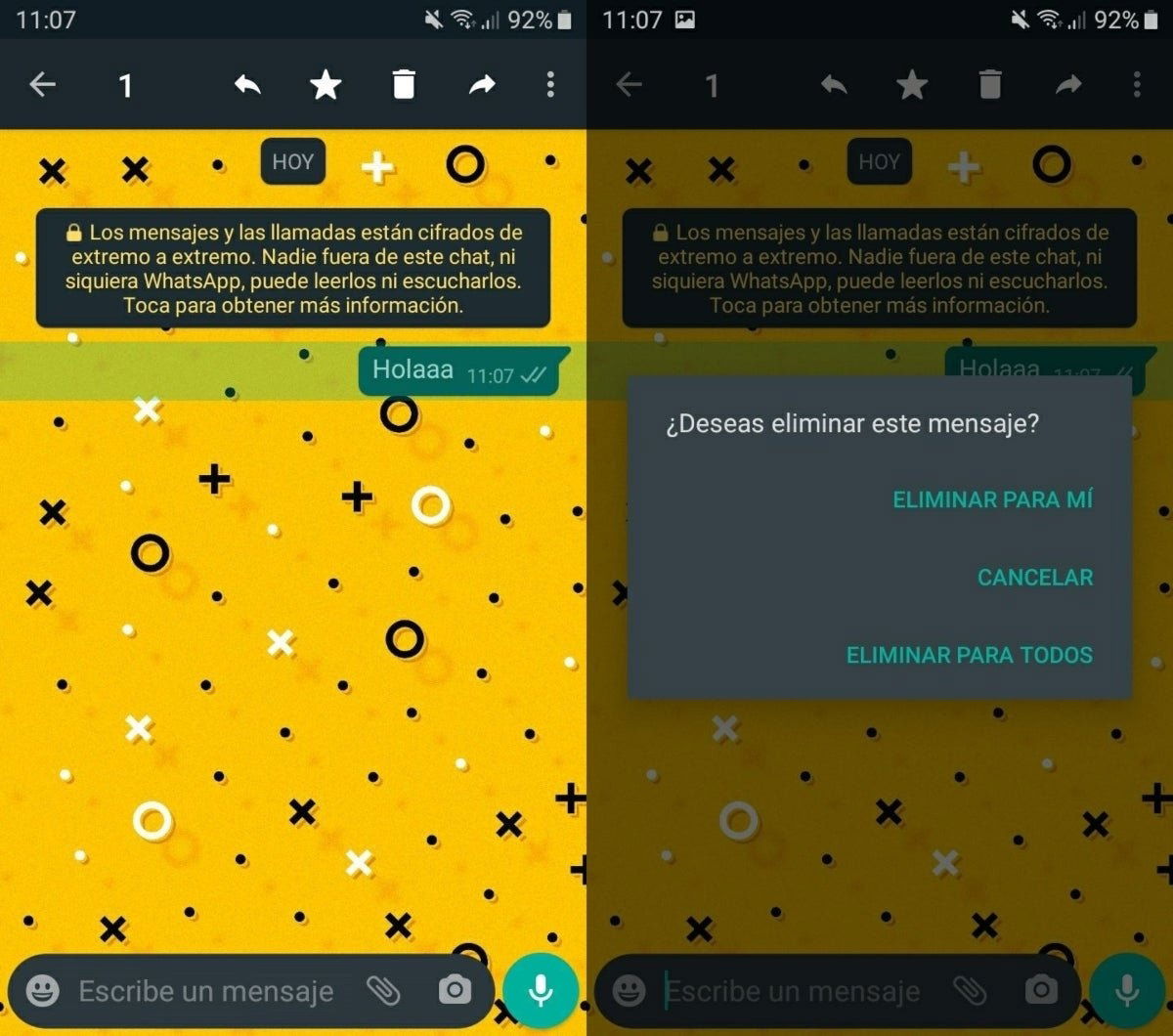 Cómo borrar los mensajes de WhatsApp (2023)