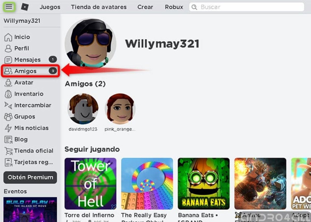 Cómo encontrar juegos en Roblox y jugarlos