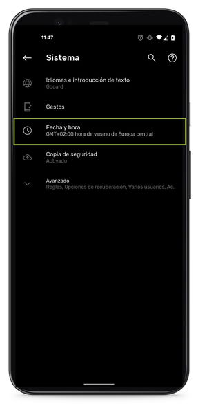 Cómo cambiar la hora y la fecha en tu móvil Android y iOS