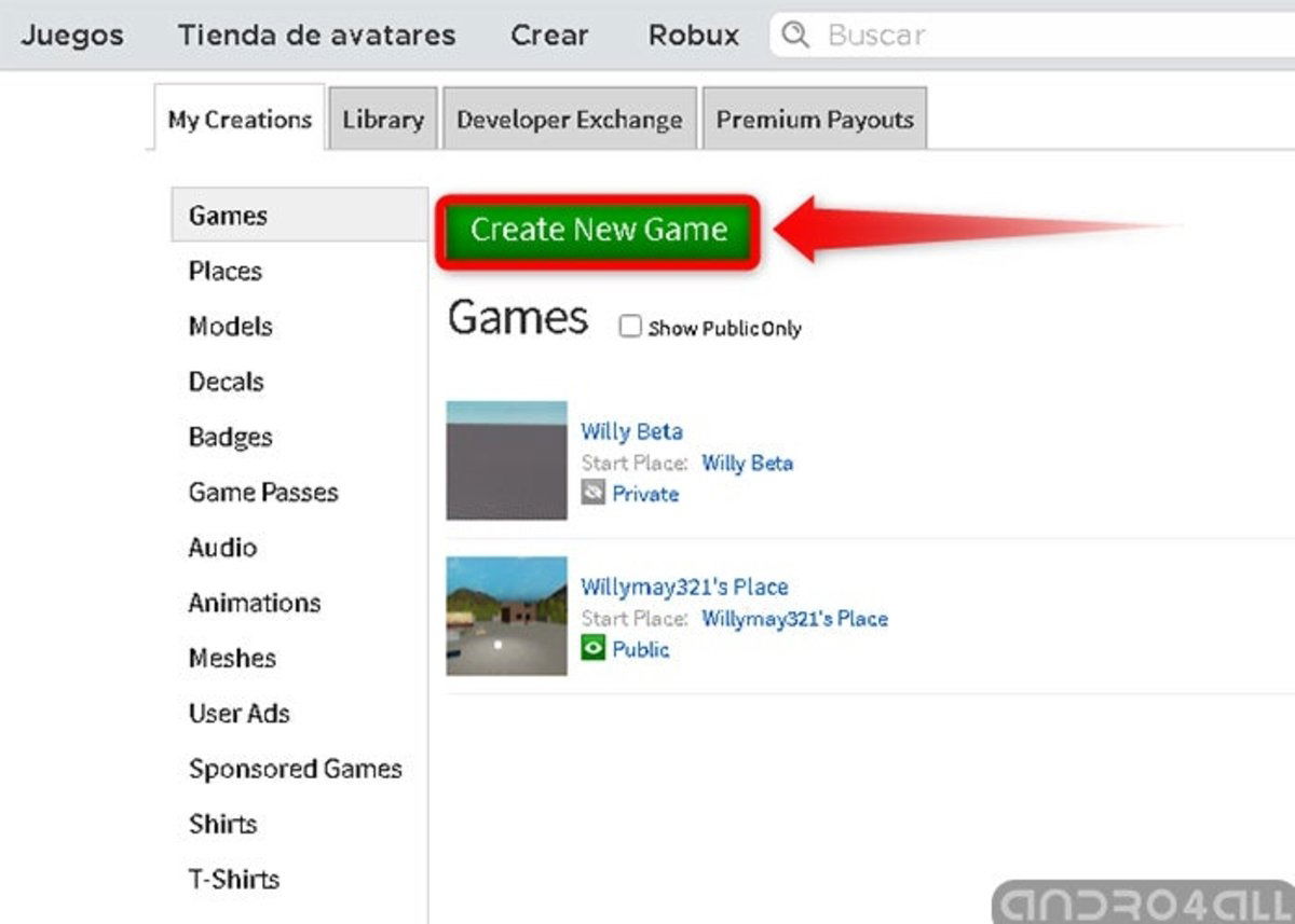 Como crear tu propio juego en Roblox Studio-2