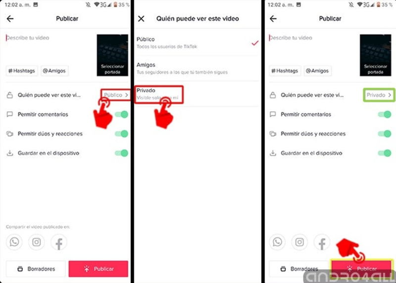 Cómo Poner Tu Cuenta De Tiktok Privada O Subir Vídeos Privados 