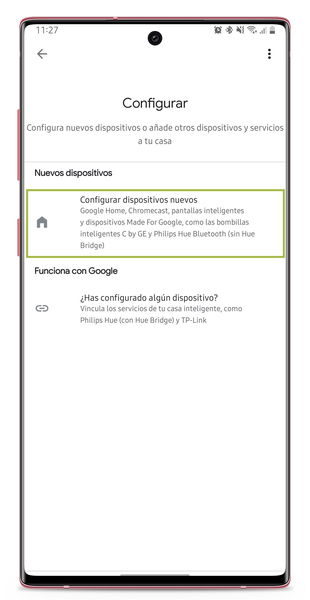 Cómo configurar Google Home desde tus dispositivos inteligentes