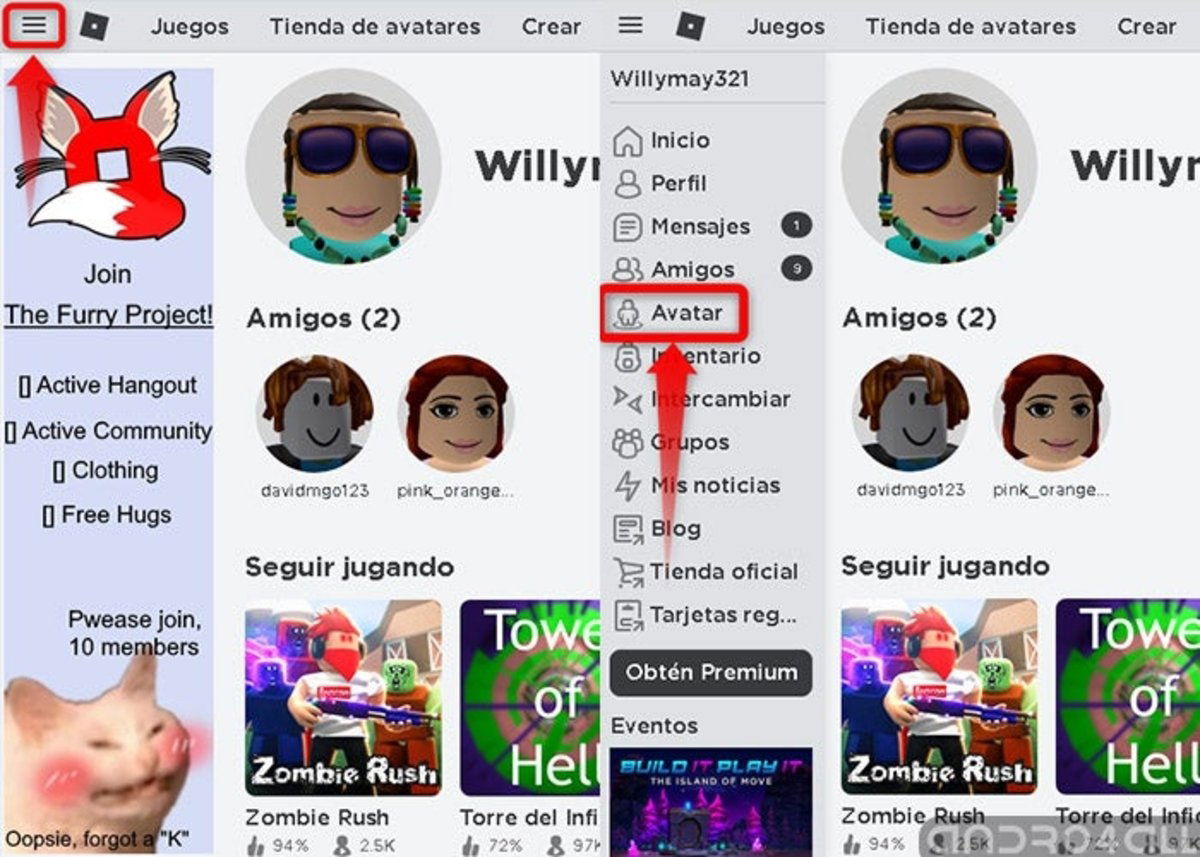 ropa gratis y caras gratis ANIMACION ACTUALIZACION - Roblox