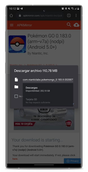 Cómo ajustar la configuración de las descargas en tu móvil Android